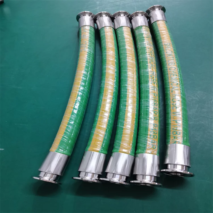 PTFE衬里耐强氧化化学橡胶管：破解强腐蚀难题的“科技密钥”